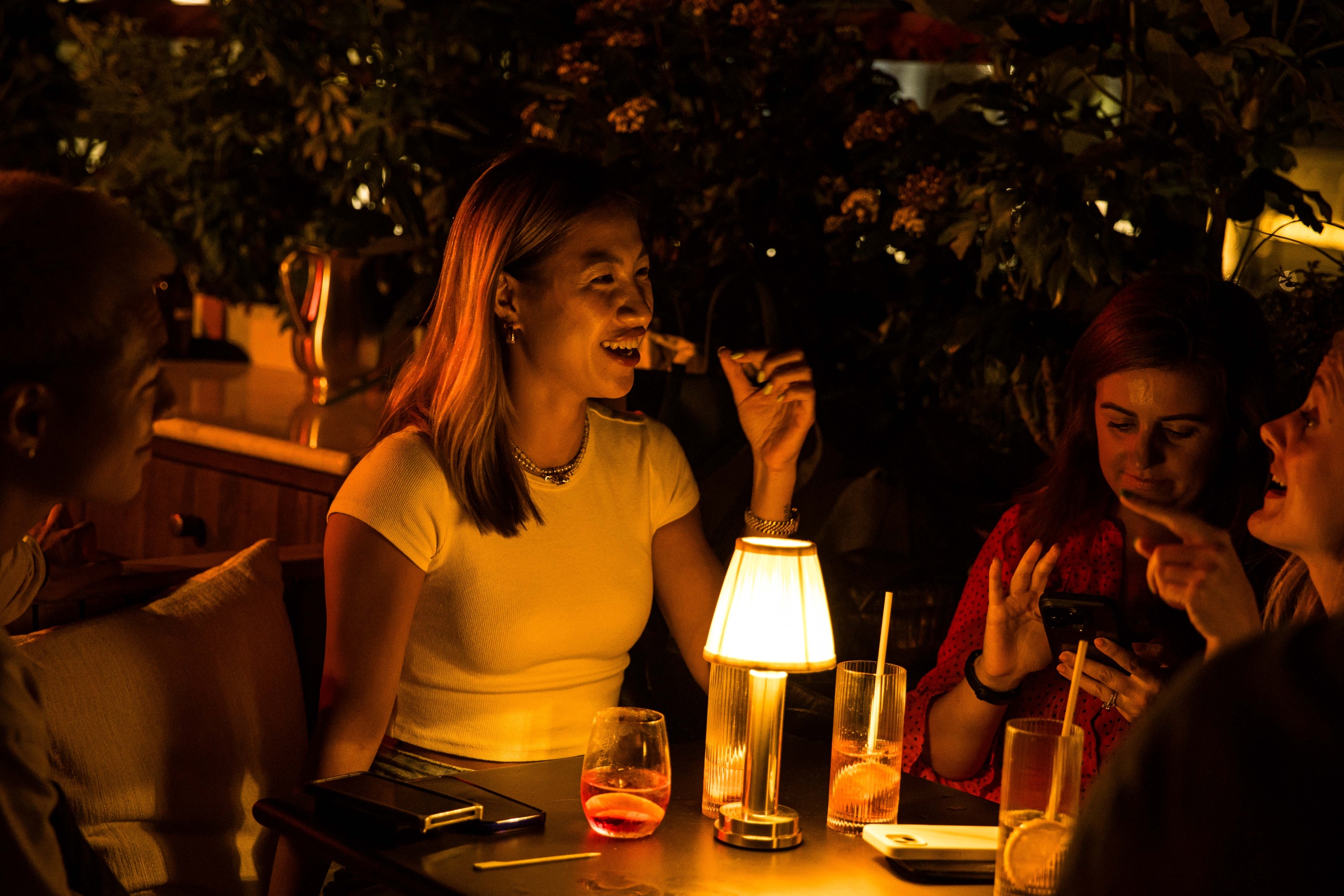 Group drinks in Soho