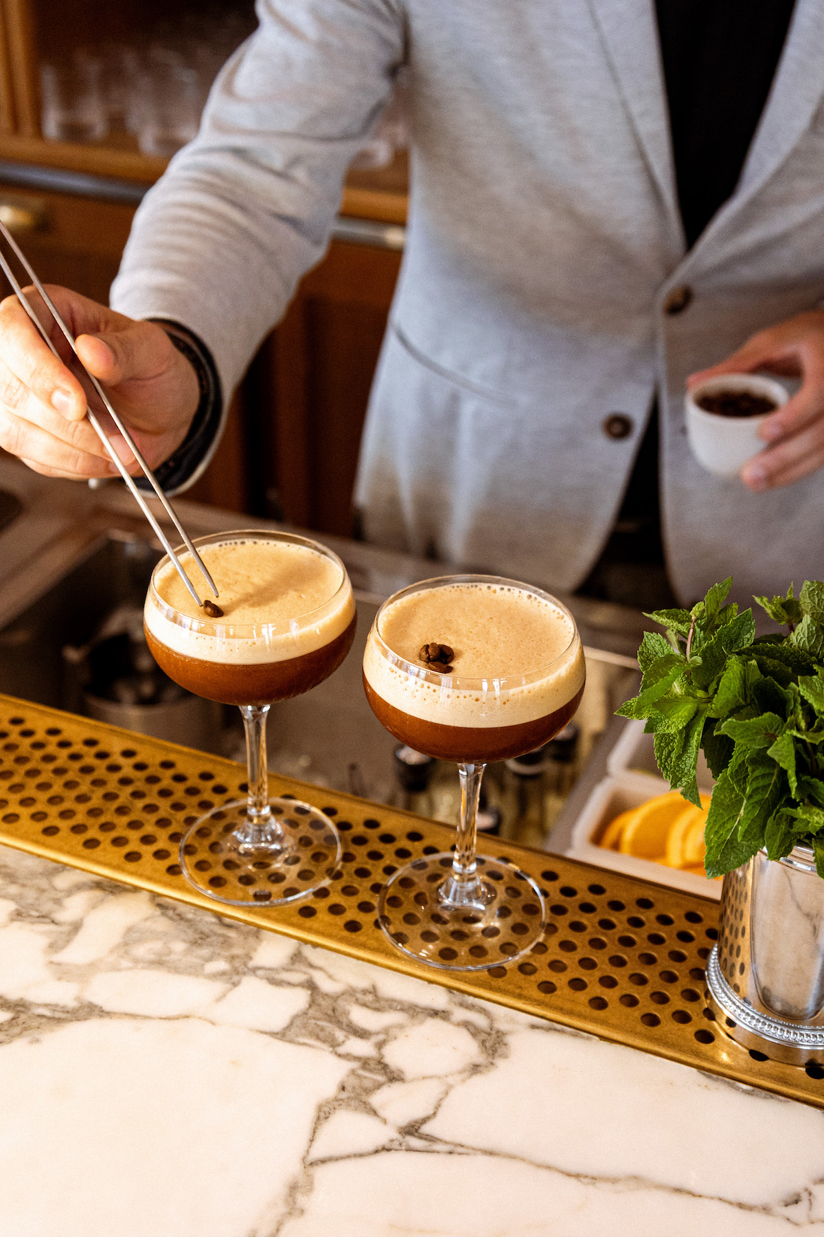 Espresso Martini at Yasmin Soho